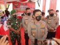 Kapolda Jatim Tinjau Vaksinasi Serentak di Kabupaten Sidoarjo