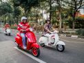 Peringati HUT RI Ke 77, Ratusan Vespa Merah Putih Keliling Surabaya Bersama Cak Ji