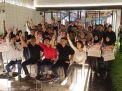 Bertemu Ratusan Anak Muda, TPM Ganjar-Mahfud Gelorakan Surabaya Total Ganjar