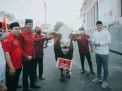 PDI Perjuangan Surabaya Potong 11 Sapi Kurban Idul Adha 2022, Dibungkus Besek Dan Daun Jati Dari Nganjuk