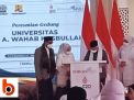 Kunjungan Kerja, Wapres RI Ma'ruf Amin Resmikan Gedung Universitas UNWAHA Di Jombang