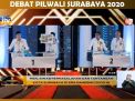 Debat Pilwali, Pengamat Poltik: Skor Eri-Armudji 80, MA-Mujiaman 78