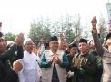 Rangkaian Satu Abad NU, Wabup Probolinggo Lepas Balon Dan Burung Merpati Dengan Kiai