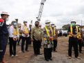 Bupati Jombang Tinjau Pembangunan Jembatan Baru Ploso