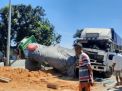 Tiga Truk Kecelakaan Beruntun di Gresik, Satu Kernet Luka Parah