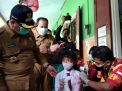 Vaksinasi Covid-19 Untuk Anak 6-11 Tahun Di Tulungagung, Siswa Menangis Hingga Harus Dibujuk