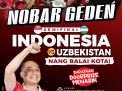 Banyak Doorproze! Wali Kota Eri Cahyadi Gelar Nobar Timnas Indonesia vs Uzbekistan di Balai Kota Surabaya