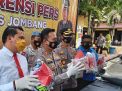 Awal 2021, Polres Jombang Ungkap 12 Kasus dan Tangkap 16 Tersangka