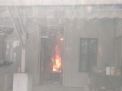 Ditinggal Mudik, Rumah di Kedondong Surabaya Terbakar