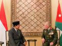 Mewakili Presiden Jokowi, Menhan Prabowo Bertemu Raja Abdullah