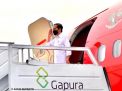 Jokowi Terbang ke Madiun dengan Pesawat Kepresidenan yang telah Dicat Merah, Berikut Agenda Presiden di Jatim Hari Ini