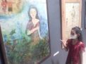 Bocah 10 Tahun Gelar Pameran Tunggal 50 Karya Lukisnya