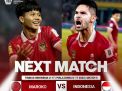 Prediksi Skor Timnas Indonesia vs Maroko di Piala Dunia U-17 2023: Ada Link Nonton lewat HP