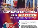 UMP Jatim 2024 Naik 6,13 Persen, Begini Penjelasan Gubernur Khofifah