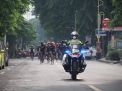 Pilkada Berakhir Damai, Polresta Mojokerto Sapa Warga Dengan Gowes
