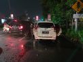Orangtua dan Balita Jadi Korban Mobil Terbakar di Ahmad Yani Surabaya