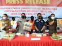 Polresta Banjarmasin Gagalkan Penyelundupan 135,02 Kilogram Sabu-Sabu