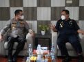 Jaga Hubungan Baik, Kapolres Tanjung Perak Terima Kunjungan Kepala Bea Cukai