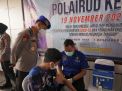 Dirpolairud Tinjau Langsung Pelaksanaan Vaksinasi dalam Rangka HUT Polairud ke-71