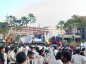 Nilai Pemerintahan Jokowi Gagal, Ribuan Mahasiswa Geruduk Kantor DPRD Jatim
