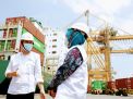 Yakinkan Investor, Wagub Emil Tinjau Terminal Petikemas Surabaya