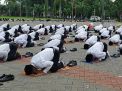 Diangkat P3K, 227 Tenaga Honorer Pemkab Gresik Sujud Syukur Massal
