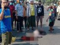 Kecelakaan Maut Adu Banteng di Veteran - Kebonrojo Surabaya, Satu Tewas di Tempat