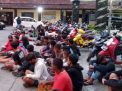 Bubarkan Balap Liar, Mobil Polisi Ditabrak, 65 Pelajar Diamankan