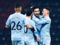 Hajar Tottenham 3-0, Manchester City Makin Joss di Puncak Klasemen
