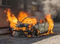 Pulang Piknik, Mobil yang Ditumpangi Sekeluarga Asal Sidoarjo Terbakar