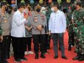 Kapolri, Panglima TNI, dan Menkes Tinjau Vaksinasi Massal di Madiun