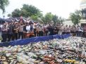 Jelang Ramadan Polda Jatim dan Polres Jajaran Musnahkan Narkoba dan Miras
