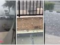 Surabaya Hujan Es sebesar Kelereng hingga Kepalan Orang Dewasa!