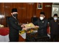 Bupati Sampaikan Pertanggungjawaban Pelaksanaan APBD tahun 2020