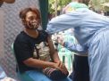 Sepi Peminat, Vaksinasi Covid-19 Pedagang Pasar di Tulungagung
