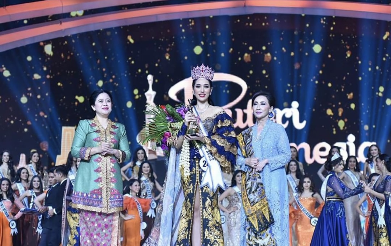 Puan Maharani menjadi salah satu juri dalam ajang pemilihan Puteri Indonesia 2022