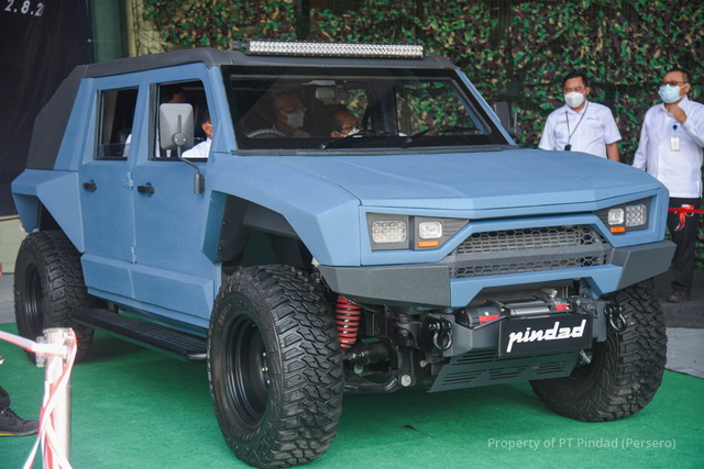 Kendaraan taktis (rantis) MV2 4X4. (ist)