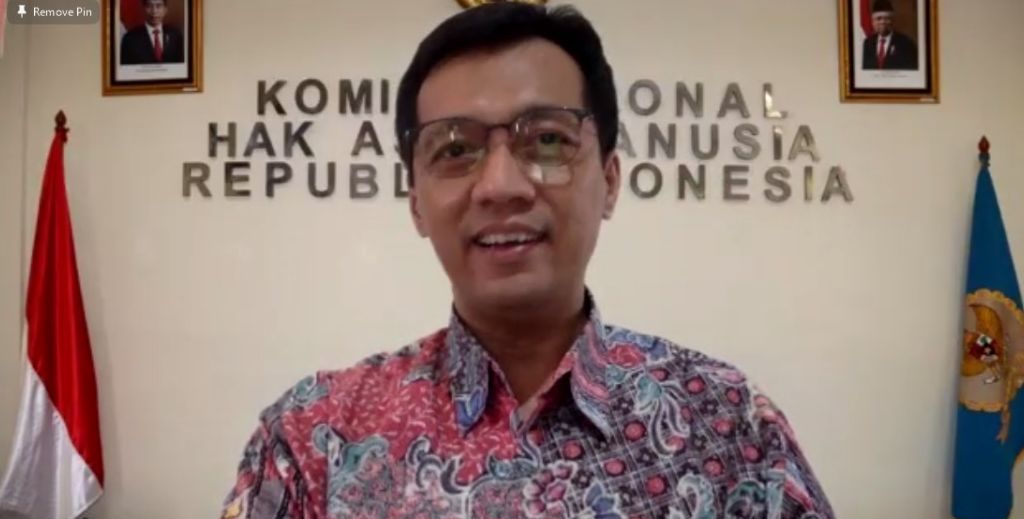 Wakil Ketua Internal Komnas HAM Munafrizal Manan.