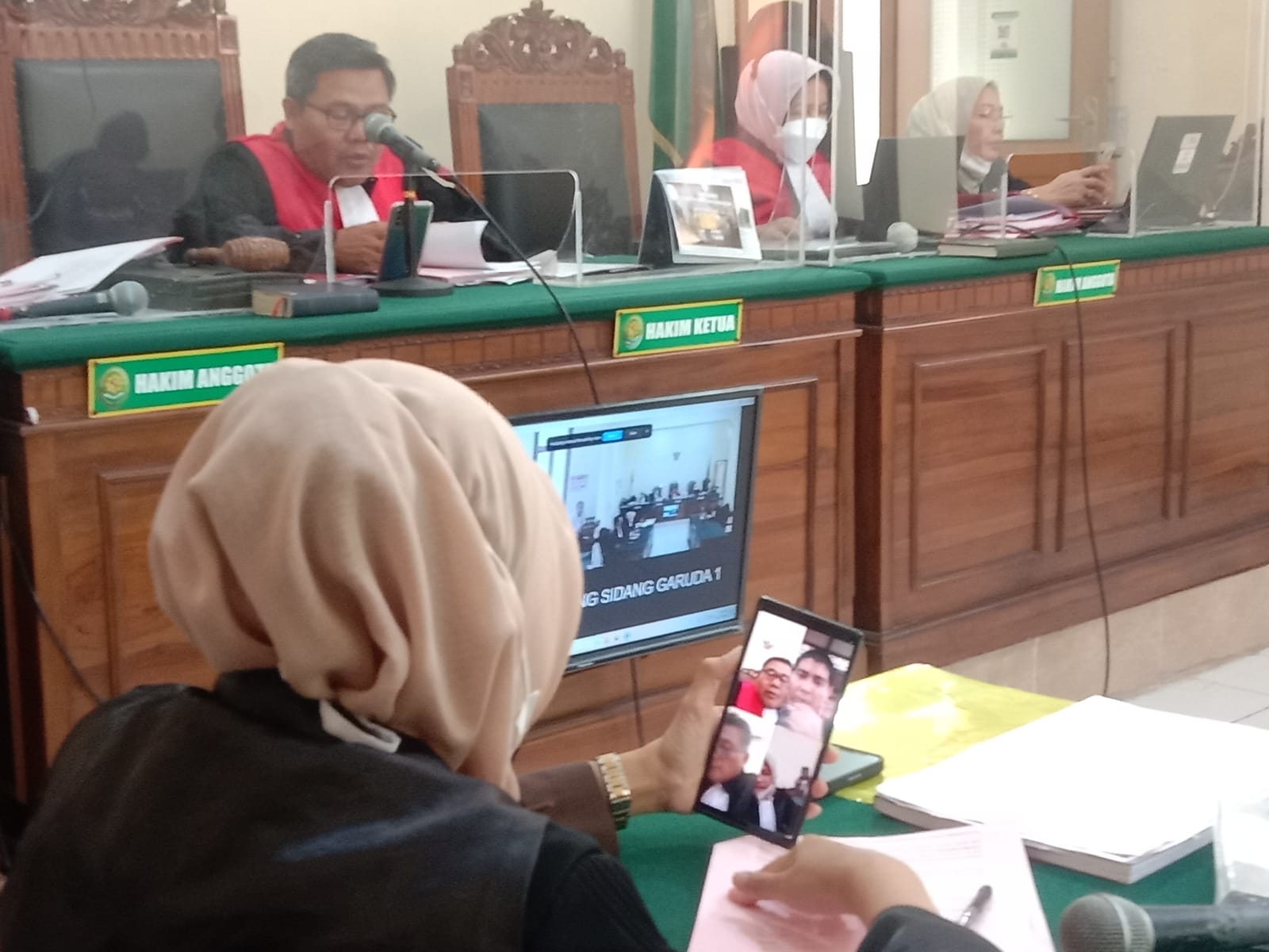 Sidang dengan terdakwa Robby Aksara (24) atas peredaran barang haram sabu seberat 0,96 gram