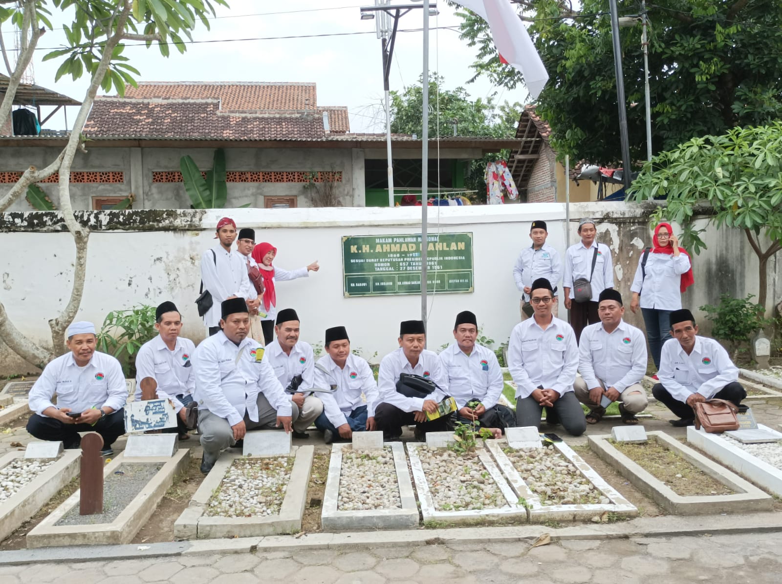 Baitul Muslimin (Bamusi) Surabaya, melakukan napak tilas perjuangan KH Achmad Dahlan di Jogjakarta, pada Kamis (10/11).