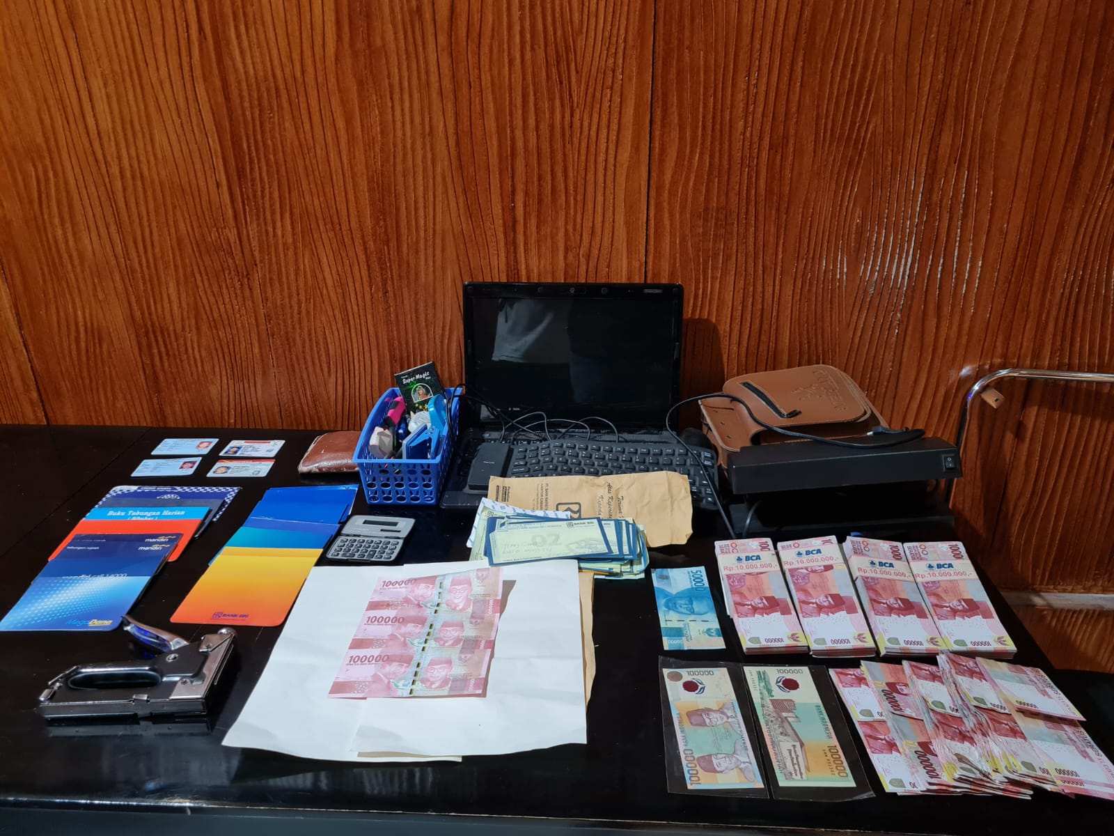 Barang bukti upal yang diamankan (dok. Polisi)