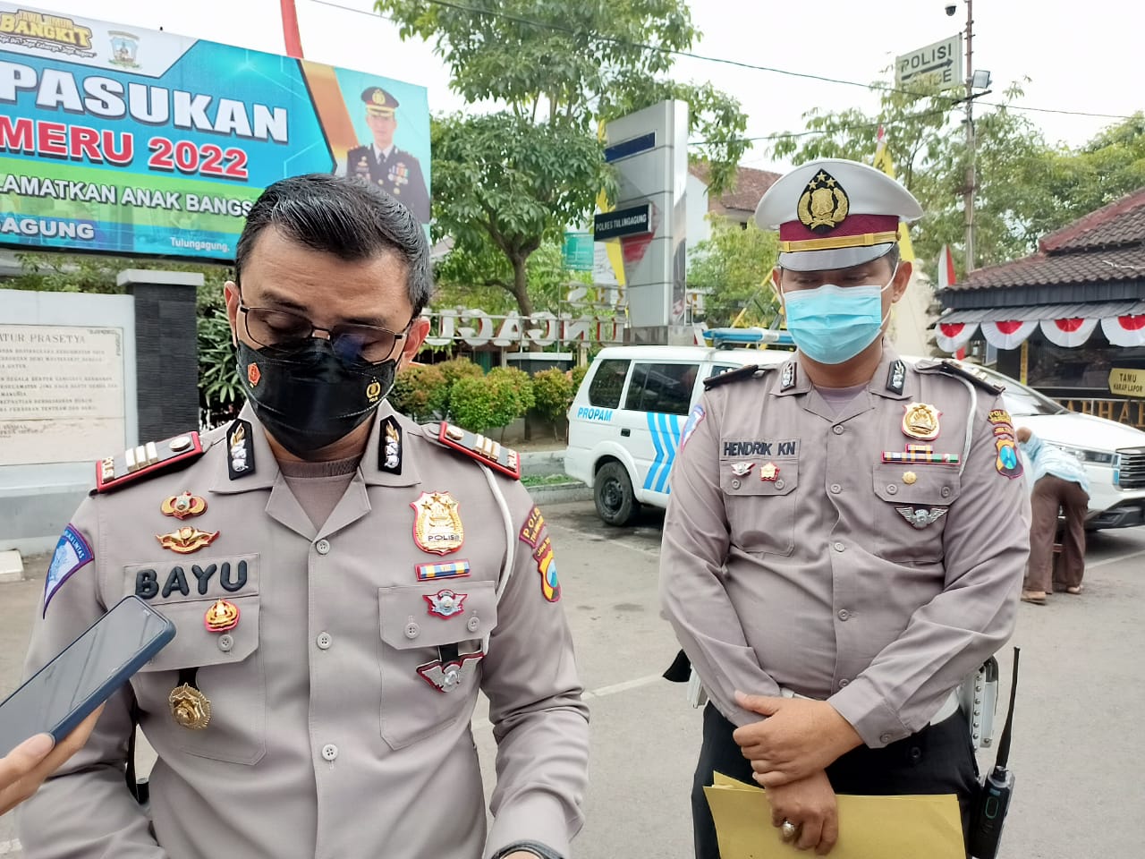 Kasat Lantas Polres Tulungagung, AKP Muhammad Bayu Agustyan