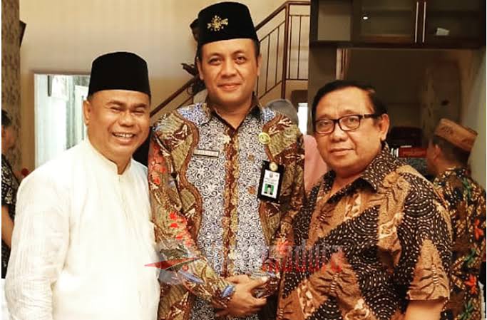 Firman Syah Ali bersama tokoh HMI dan GMNI Jatim pada tahun 2019 lalu