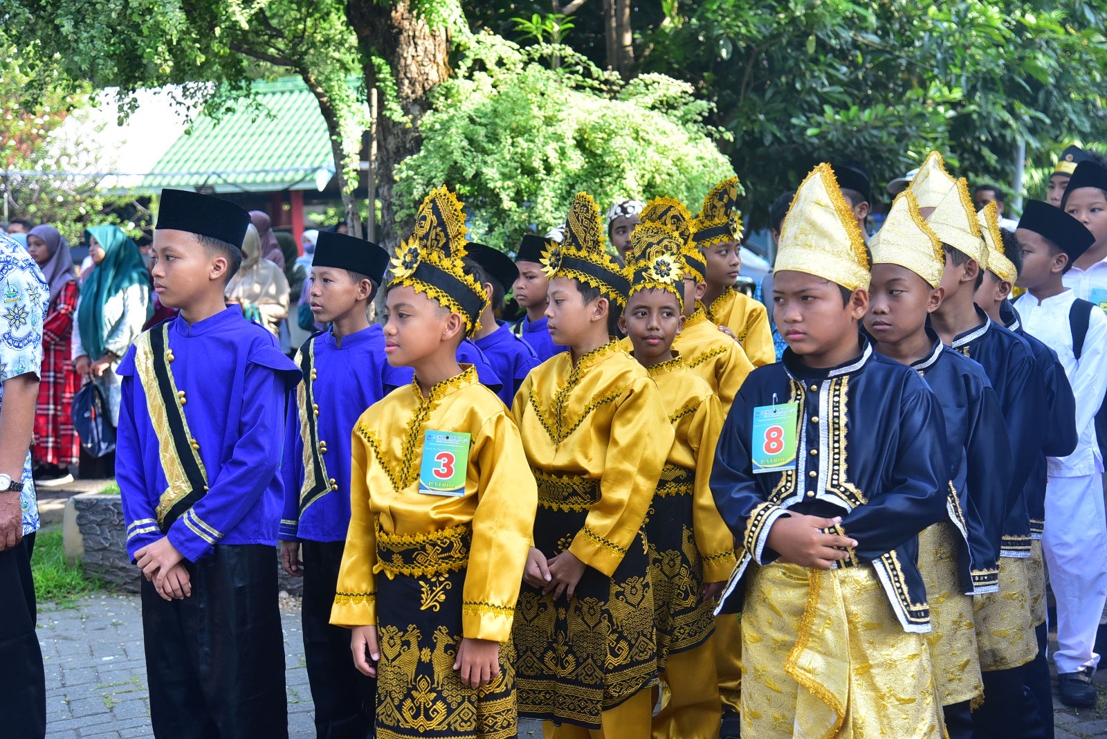 Lomba Pentas PAI (Pekan Keterampilan dan Seni Pendidikan Agama Islam) 2024, di Kantor Dispendik Surabaya