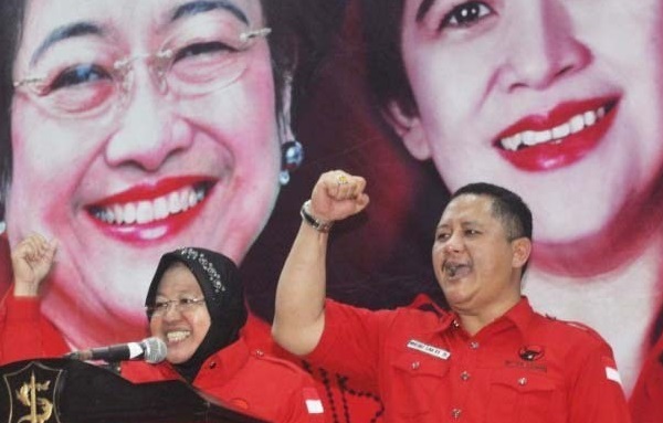Tri Rismaharini dan Whisnu Sakti Buana