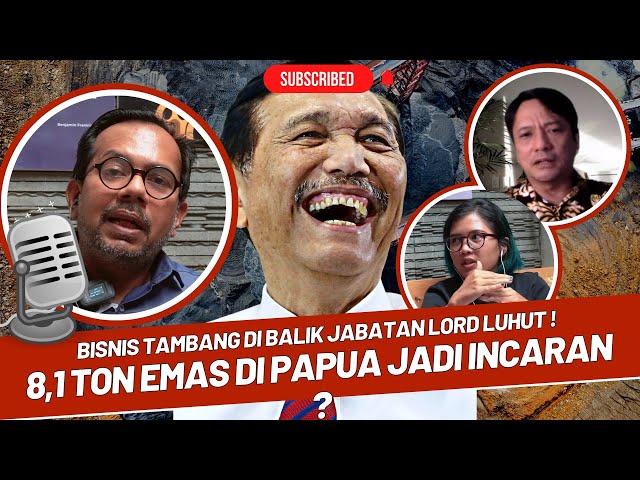 Kover video YouTube "Ada Lord Luhut Di balik Relasi Ekonomi-Ops Militer Intan Jaya!! Jenderal BIN Juga Ada!!"
