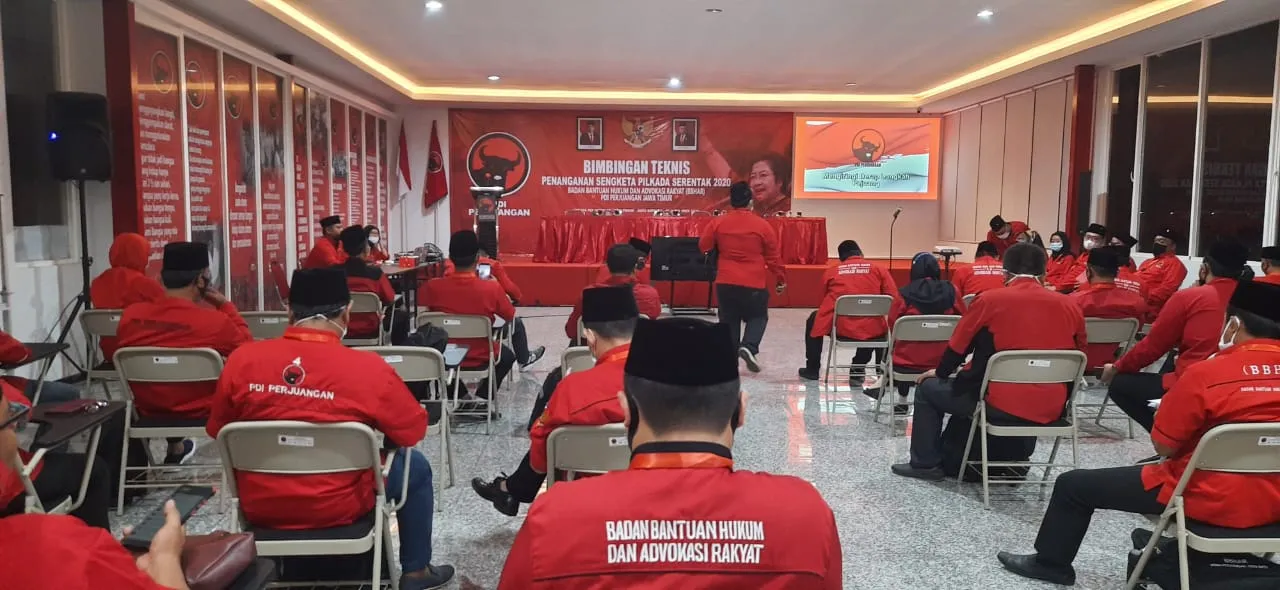 Pilkada 2020 Rawan Sengketa, PDIP Jatim Gembleng Tim Hukum