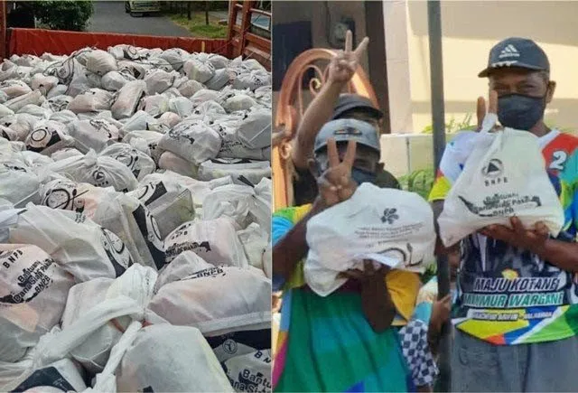 Heboh, 20 Ribu Paket Bansos Beraroma Kampanye Pilwali Surabaya