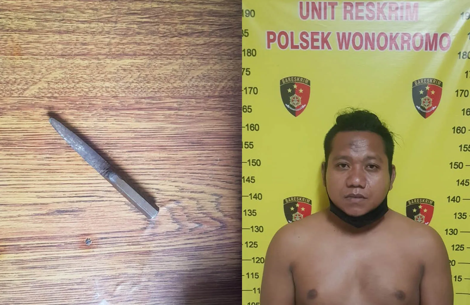 Kepergok Hendak Maling Motor, 'Arek Malang' Nyaris Dimasa