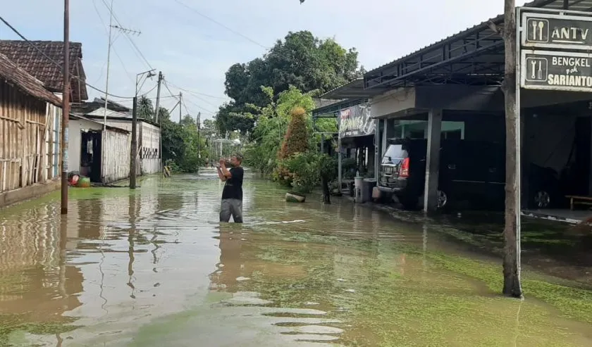 Banjir di Gresik Selatan Tenggelamkan 23 Desa